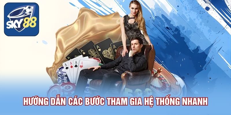 Hướng dẫn các bước tham gia hệ thống nhanh